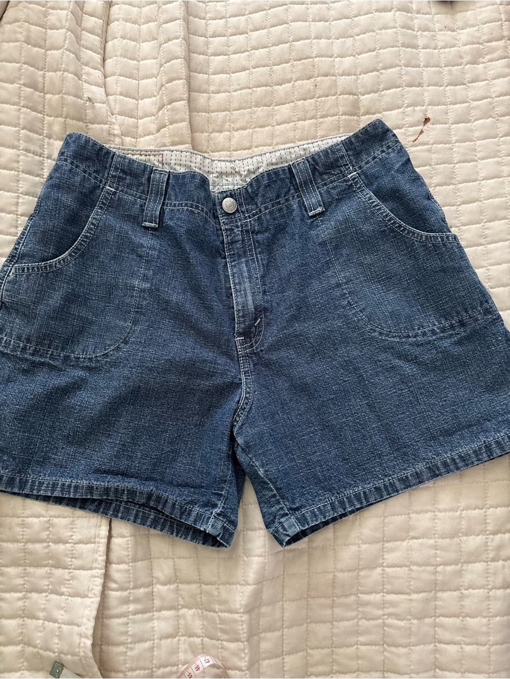 Levi's Classic Blue Denim Jean Shorts